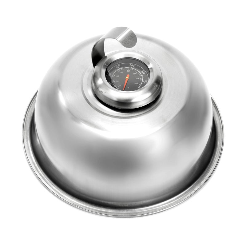 Yukon Gloryâ„¢ Griddle Dome With Built in Thermometer, Designed For Blackstone Griddles, Perfect For Melting Cheese, Steaming Veggies and Grilling Meat, Made of Stainless Steel - Image 1